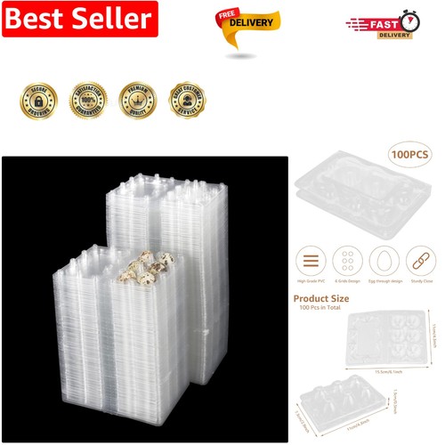 100 pcs quail eggs - boxes, x